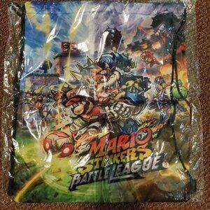 Mario Strikers Battle League Drawstring Bag and Christmas Ornament
